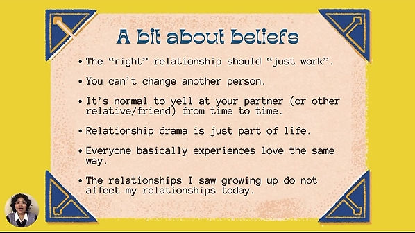 Busting Beliefs : The Conscious Couples Course